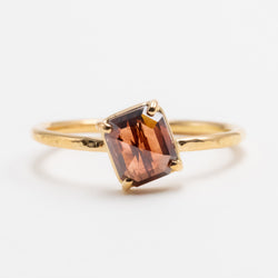 Rose Brown Diamond Ring
