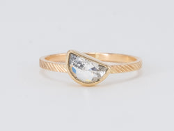 Stella Diamond Ring Half Moon