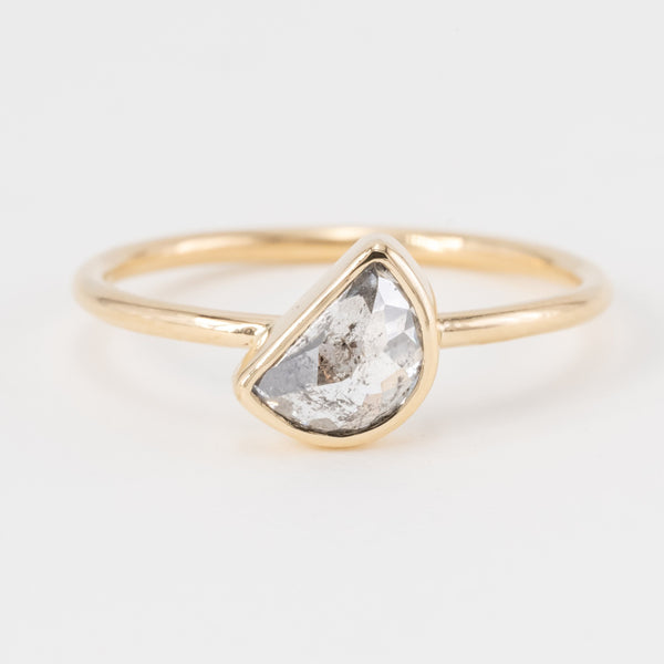 Stella Diamond Ring Half Moon