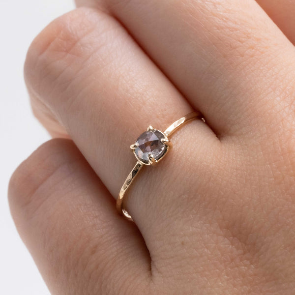 Stella Oval Diamond Prong Ring