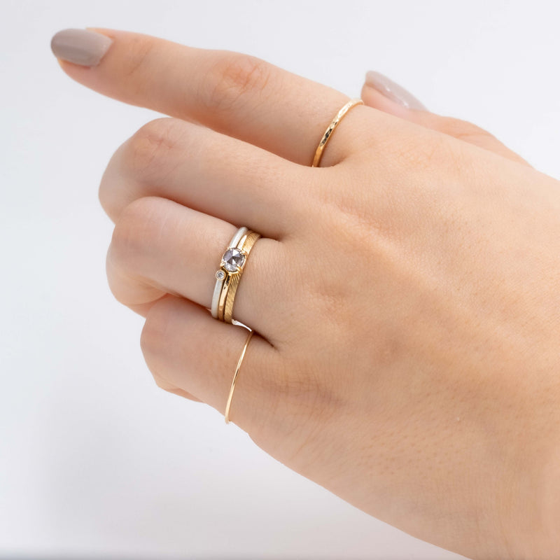 Stella Oval Diamond Prong Ring