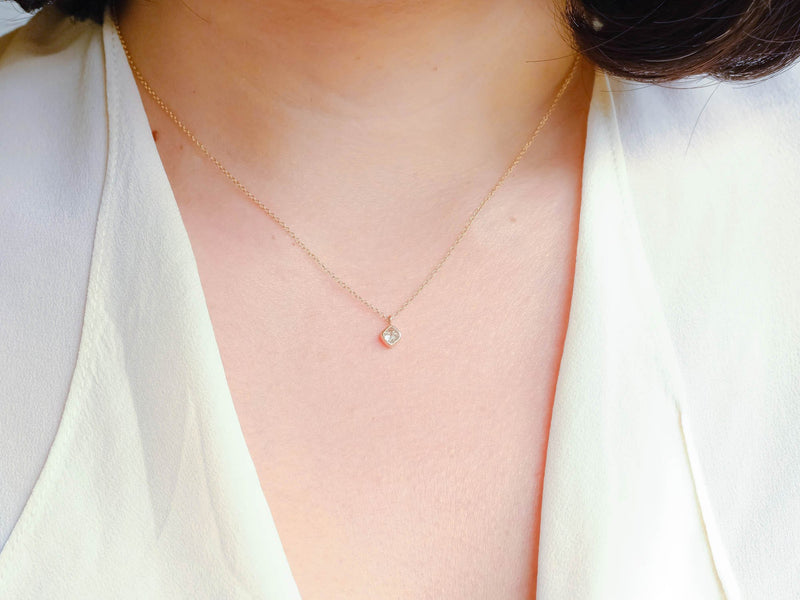 Morning Dew Diamond Necklace