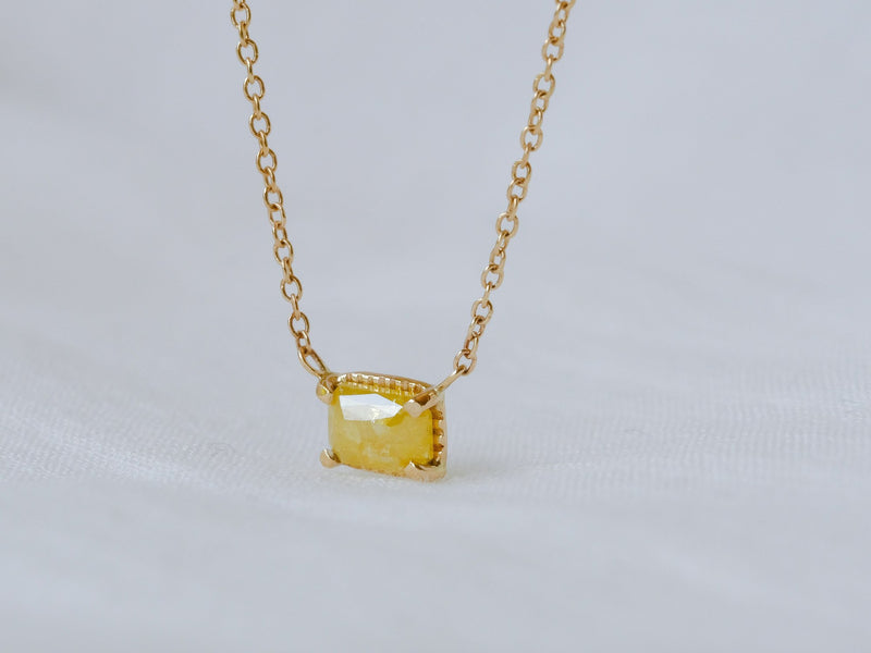 Candy Yellow Diamond Necklace